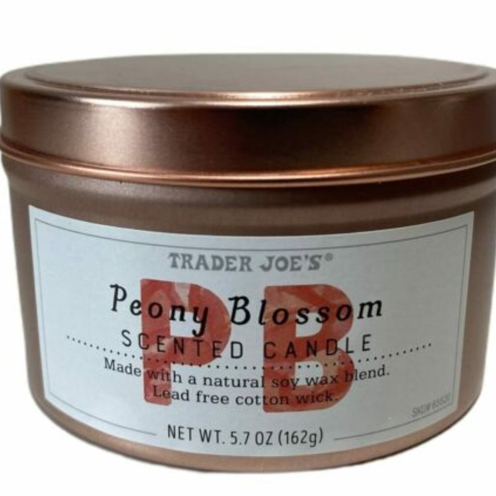 Trader Joe's Peony Blossom Candle